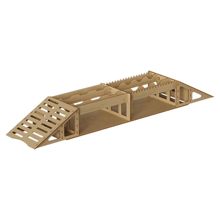 Amazon.com: RC Wood Bridge, Crawler Car Simulated Obstacle